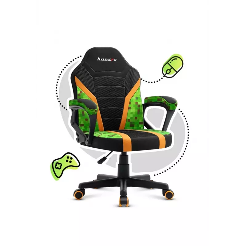 Bērnu spēļu krēsls Huzaro Ranger 1.0 Pixel Mesh