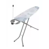 Pilna izmēra gludināmais dēlis VILEDA Bravo Plus 143032 — regulējams augstums 80–97 cm, dēlis 380×1200 mm, tērauda sieta virsma