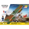 Konstruktors Cobi Blocks Nieuport 17 C.1 277 gab. — Modeļa lidmašīnas komplekts, kolekcionējams klucīšu komplekts