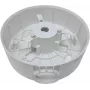 Sadales kārba Hikvision DS-1280ZJ-PT3 — balta, universāls stiprinājums, Ø12 cm, augstums 40,5 mm, maksimālā slodze 2 kg