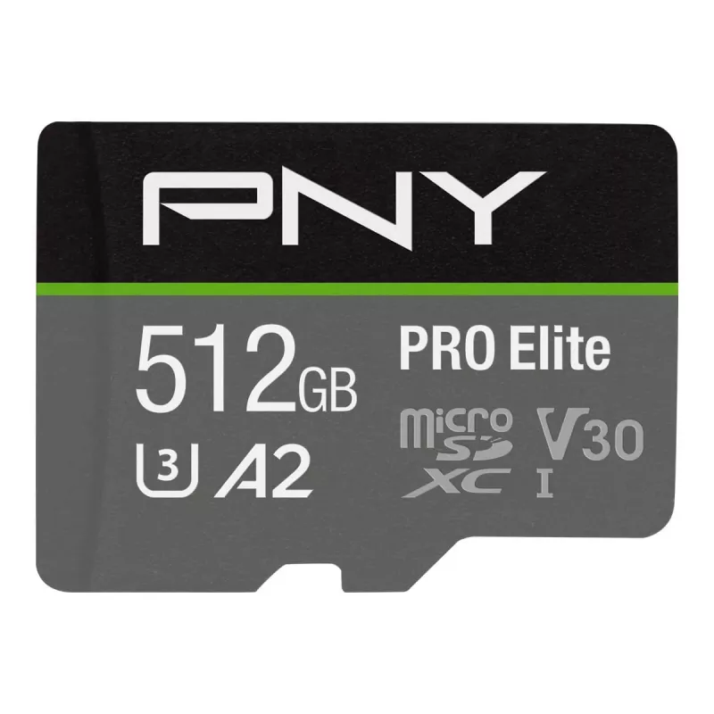 Zibatmiņa PNY 512GB microSDXC Class 10 P-SDUX512U3100PRO-GE