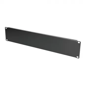 Rack blanking panel Extralink Front Blank Panel 2U 19 inch Melns, steel housing