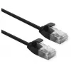 Tīkla kabelis ROLINE 21.15.3953 RJ-45 Cat6a 1 m Melns