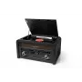 Skaņuplašu atskaņotājs muse MT-115 W — melns/zelts, 33-45-78 RPM, J formas skaņuplašu svira, rotējoša skaļuma poga, 240 V maiņstrāva