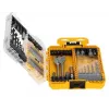 DeWalt komplekts ar 100 Pozi skrūvēm — stiprinājumu komplekts, dažādi izmēri kokam un metālam