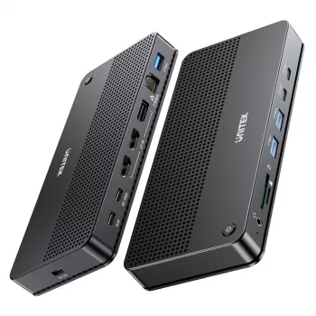 Dokstacija UNITEK D1104A01 USB4 vadu 100W strāvas padeve