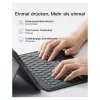 inateck tastatūra iPad 11 iPad 10. paaudzei Com. QWERTZ pelēka