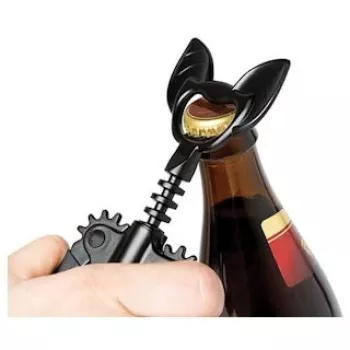 Basic corkscrew Ototo Design OT914 Melns
