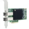 Brocade - Emulex LPE35002-M2 - hostbus adapteris - PCIe 4.0 x8 zema profila - 32 Gb optiskā kanāla 7. paaudze (īsviļņu) x 2