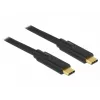 USB kabelis DeLOCK 85527 USB 3.2 Gen 1 2m USB C Melns