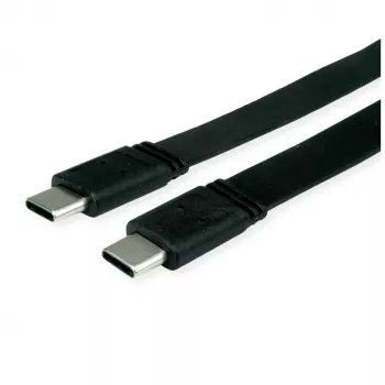 USB kabelis VALUE 11.99.9085 USB4 Gen 3x2 0.5 m USB C melns
