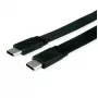 USB kabelis VALUE 11.99.9085 USB4 Gen 3x2 0.5 m USB C melns