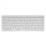 Bezvadu tastatūra Tellur TLL491241 Mini Balta — kompakts izkārtojums, bezvadu savienojums