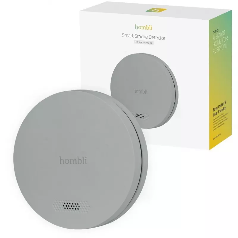 Dūmu detektors Hombli HBSA-0108 bezvadu fotoelektrisks 3V litija