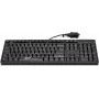 GETT Device Technology CleanType Easy Basic - Tastatūra - USB - Vācu - Melna (KL26211)