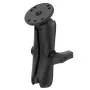 Dubultā ligzdas roka ar apaļo lodītes plati RAM Mounts RAM-103U