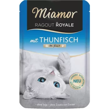 MIAMOR Ragout Royale tunzivs želejā - mitrā kaķu barība - 100 g
