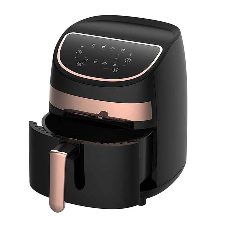 Deerma KZ100 Single 3 L 1000 W Karstā gaisa friteze Melna