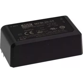 Strāvas adapteris MEAN WELL MPM-30-12 30W 12V