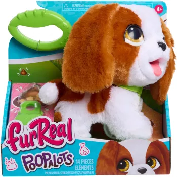 furReal Poop-a-Lots Cavalier King Charles Spaniel, plīša rotaļlieta