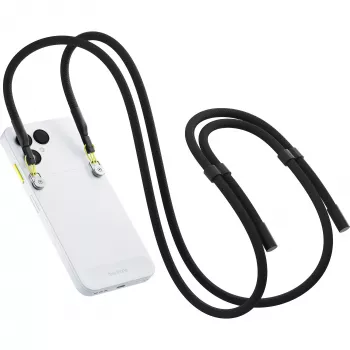 Carry Strap Horizon Melns Loop Melns for Fairphone 6 Muguriņa. Apdare: melna. Oriģināls FAIRPHONE produkts — MPN: F6LANY-1ZW-WW1 · EAN: