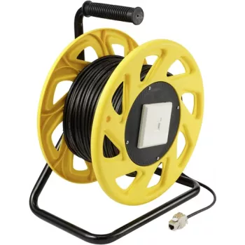 Renkforce RJ45 tīkla pagarinātāja kabelis CAT 6a S/FTP 60 m Oranžs PUR apvalks (RF-5264730)