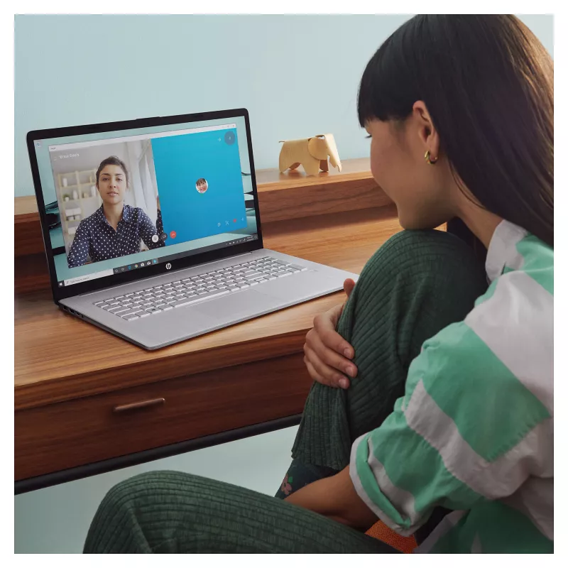 HP 17-cn3659ng A2TZ2EA#ABD piezīmjdators 43,9 cm (17,3 inch) 1920x1080 - Intel Core i5 1334U - 512GB SSD - bez GPU - HDMI/USB-C - bez OS - Sudraba (A2TZ2EA#ABD)