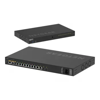 NETGEAR M4250-10G2XF-PoE++ pārvaldīts L2/L3 Gigabit Ethernet (10/100/1000) Power over Ethernet (PoE) 1U Melns