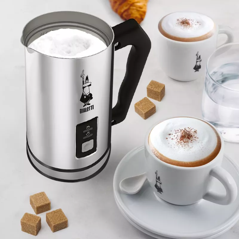 Bialetti MK01 Automātiskais piena putotājs Nerūsējošais tērauds