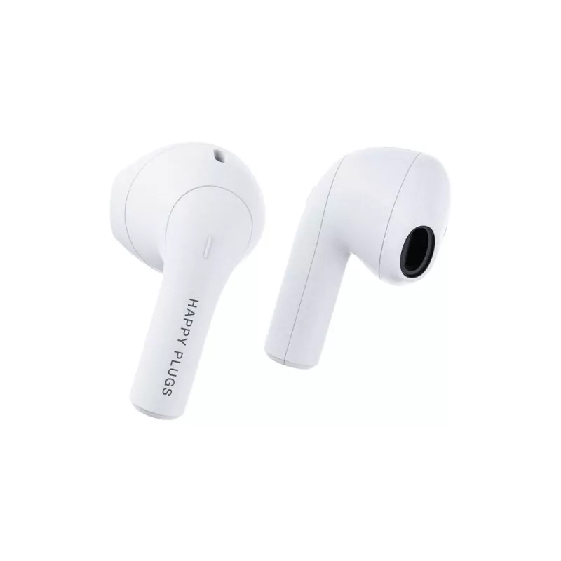 Austiņu komplekts happy plugs JOY TWS ievietojamās Bluetooth zvaniem, mūzikai, sportam — balts, 20–20000 Hz