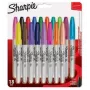 Sharpie Fine marķieris 18 gab. Smalks uzgalis Daudzkrāsu
