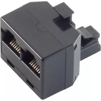 Vadu savienotājs ShiverPeaks BS71230-8 3xRJ-45 melns