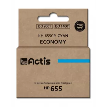 Actis KH-655CR tinte (aizstājējs HP 655 CZ110AE; Standarta; 12 ml; ciāna)