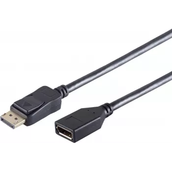 DisplayPort kabelis ShiverPeaks BS10-49155 1.5 m Melns