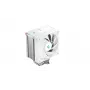 Gaisa dzesētājs DeepCool AK500S Digital SE — 5 siltuma caurules, 120 mm FDB ventilators, PWM, multi-LED, balts, atbalsta Intel LGA1150 un AMD ligzdas