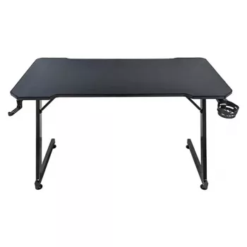 Computer desk Subsonic SA5706 Melns taisns PVC 120x60 cm
