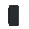 Phone wallet case Tellur iPhone 8 — sintētiskā āda, melna, ar spoguli