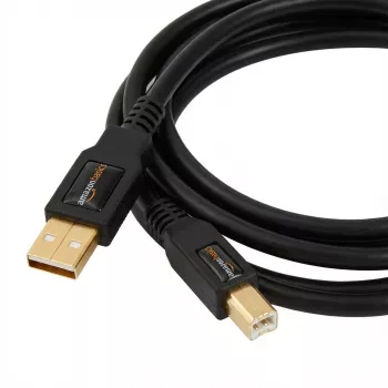 USB A uz B kabelis Captiva 80293, 3 m, melns
