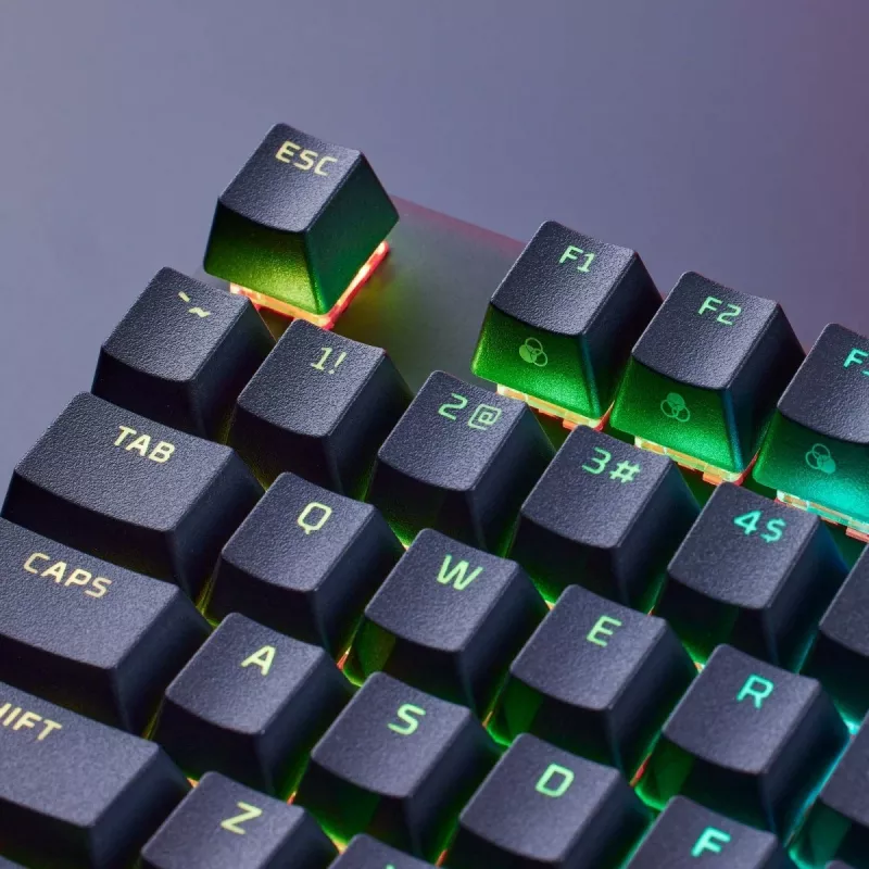 HyperX Alloy Origins PBT HX Red - mehāniskā spēļu tastatūra