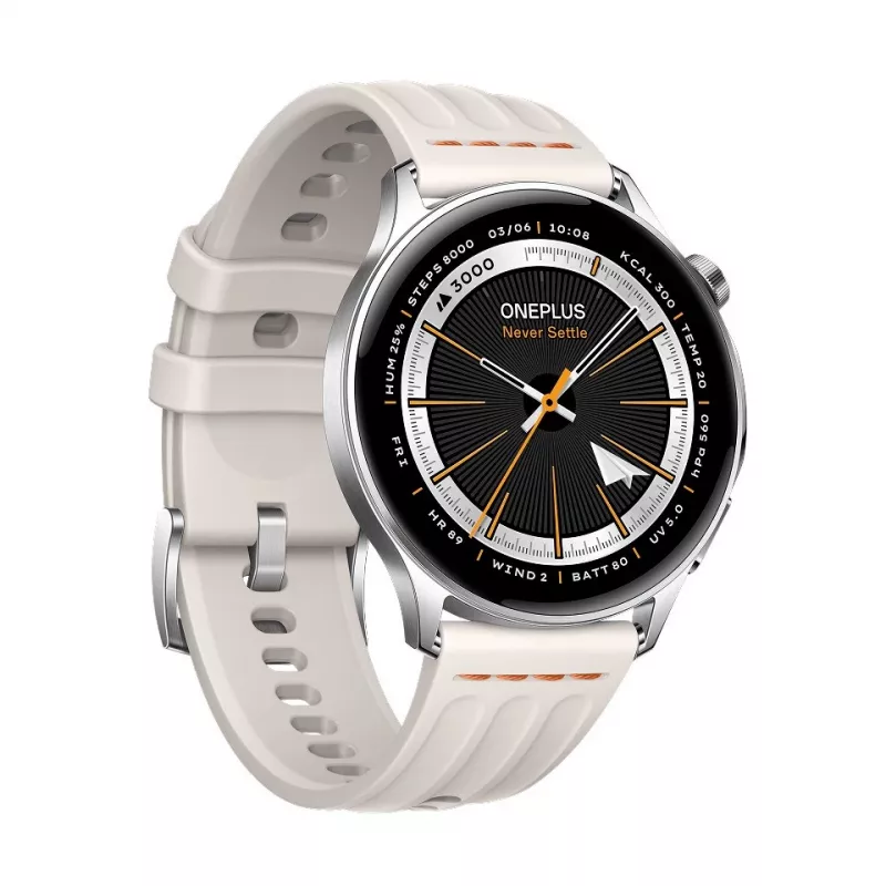 OnePlus Watch Lite - viedpulkstenis, sudrabots
