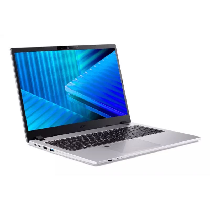 Acer TravelMate P2 TMP215-75-G2-TCO klēpjdators — 15,6 collu FHD IPS 300 nits, Intel Core Ultra 5 125H, 16 GB RAM, 512 GB SSD, pirkstu nospiedumu lasītājs, Windows 11 Pro, 3 gadu serviss uz vietas