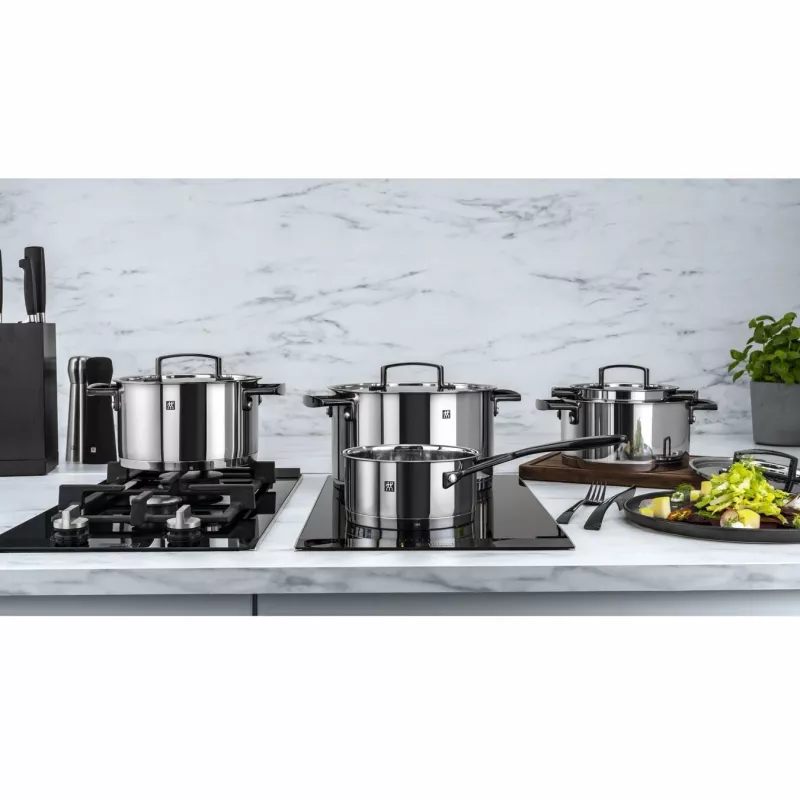 Zwilling BELLASERA katlu komplekts 5 gb., 18/10 nerūsējošais tērauds (71160-005-0)