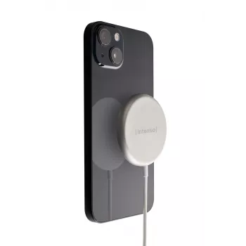 Intenso MW1 viedtālruņa magnētiskais bezvadu ātrais lādētājs, USB, iekštelpām, 12V