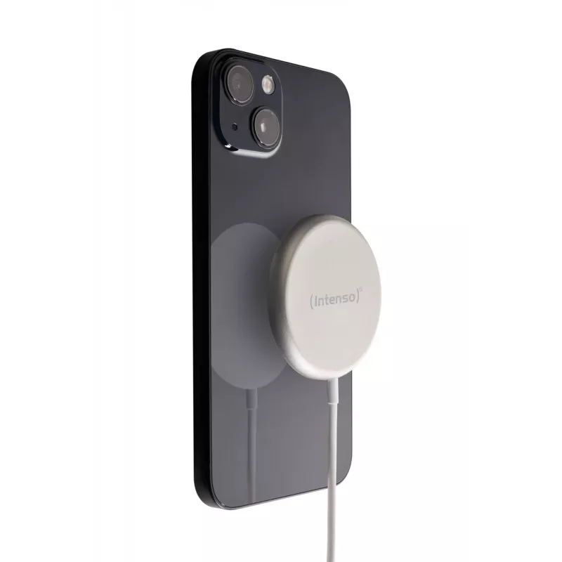Intenso MW1 viedtālruņa magnētiskais bezvadu ātrais lādētājs, USB, iekštelpām, 12V