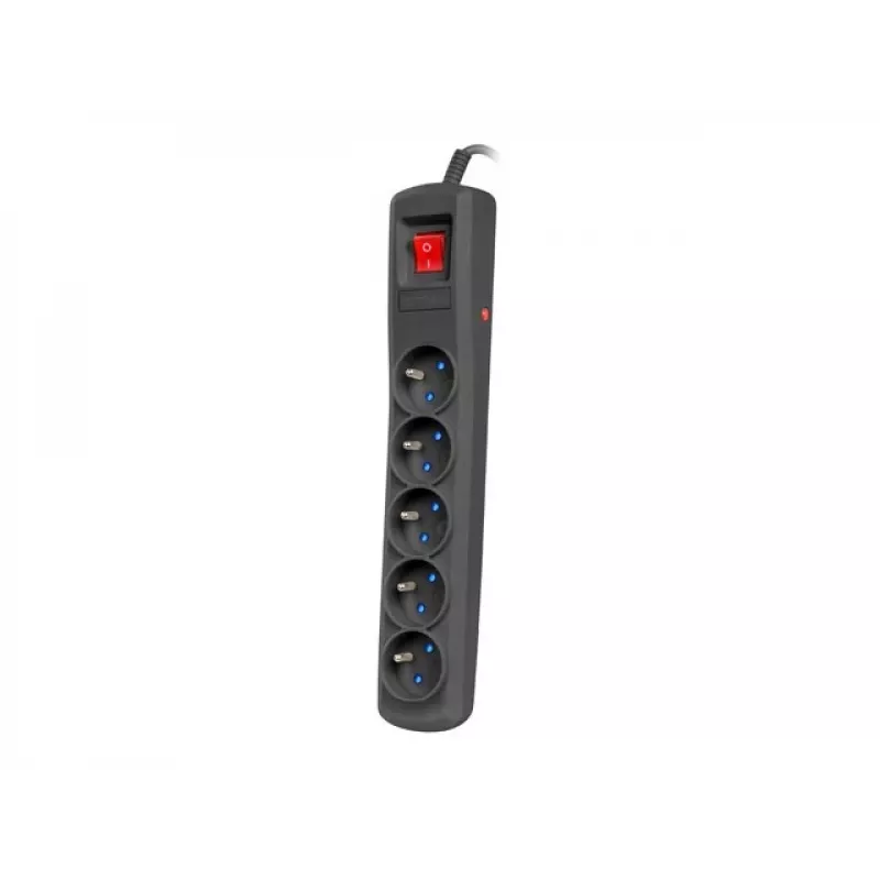 Strāvas sadalītājs Armac ARC5 Melns 5 maiņstrāvas kontaktligzdas 250 V 5 m