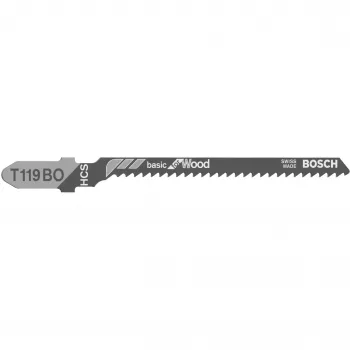Bosch 2 608 630 310 figūrzāģa/ritenzāģa/atgriežamzāģa asmens Figūrzāģa asmens Augstas oglekļa tērauds (HCS) 5 gab.