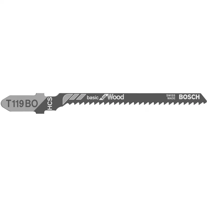 Bosch 2 608 630 310 figūrzāģa/ritenzāģa/atgriežamzāģa asmens Figūrzāģa asmens Augstas oglekļa tērauds (HCS) 5 gab.