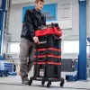 Ritošā platforma sistēmas koferiem EINHELL E-Case, melna, kravnesība līdz 120 kg