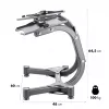 Regulējams hanteles statīvs Hms Premium STR10 Pro