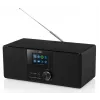 Interneta radio JVC RA-E981B — straumēšana, izmantojot Wi‑Fi un Bluetooth, DAB+, FM, 2x5W, 40 atmiņas vietas, USB, AUX, LCD displejs